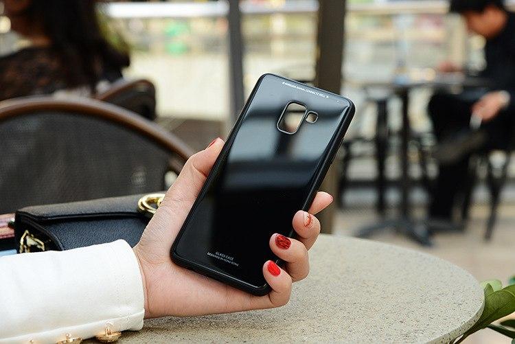 Ốp lưng kính cho  Samsung Galaxy J6 / J6 2018