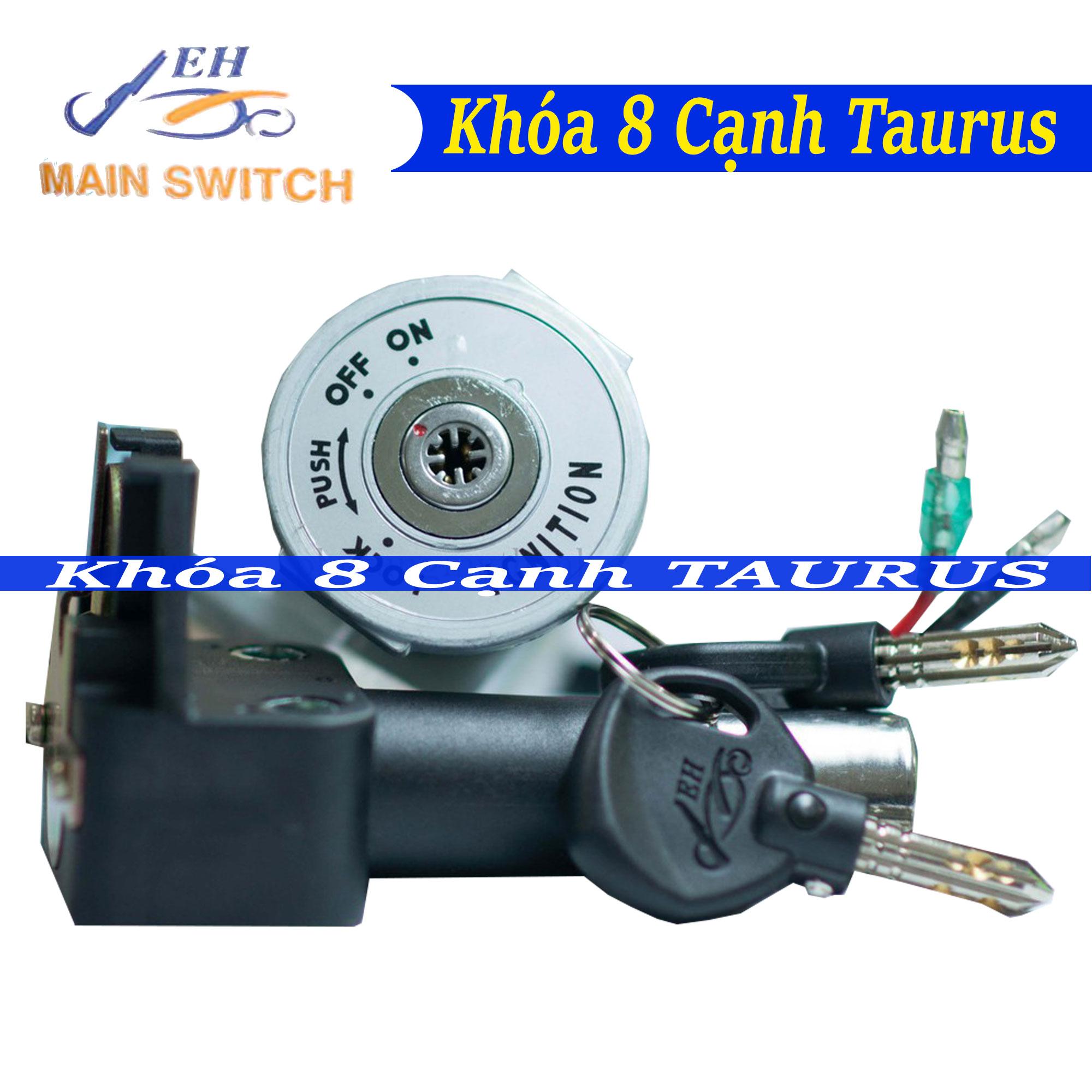 Ổ khóa chống trộm 8 cạnh xe taurus
