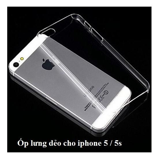 Ốp dẻo cho dòng iphone 5 5s - 6 6s - 6plus - 7 7 plus - ốp lưng