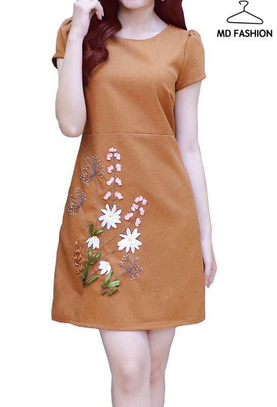 [HCM]ĐẦM DÁNG  XÒE HOA NỮ CỰC XINH (Có size to)