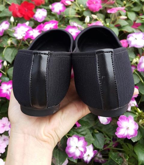 Giày bệt nữ đen trơn
