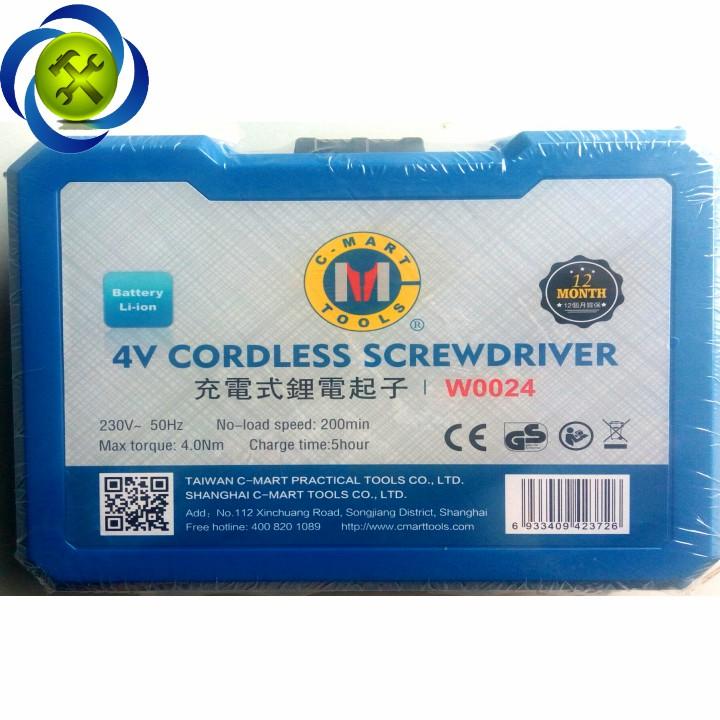 [HCM]Máy vặn vít pin C-MART W0024
