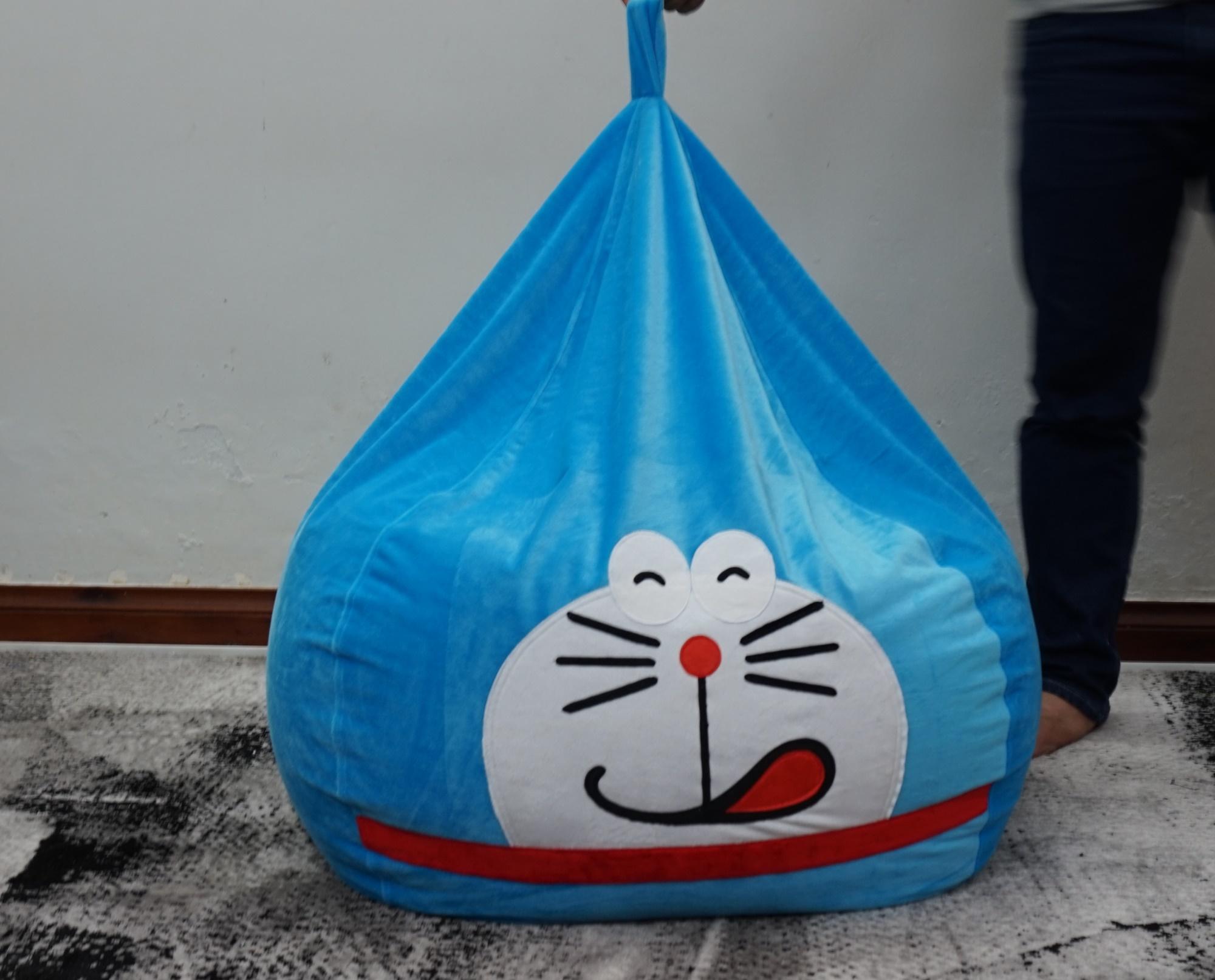 Ghế lười giọt nước Hali Đoremon (size S) nội thất dành cho trẻ em