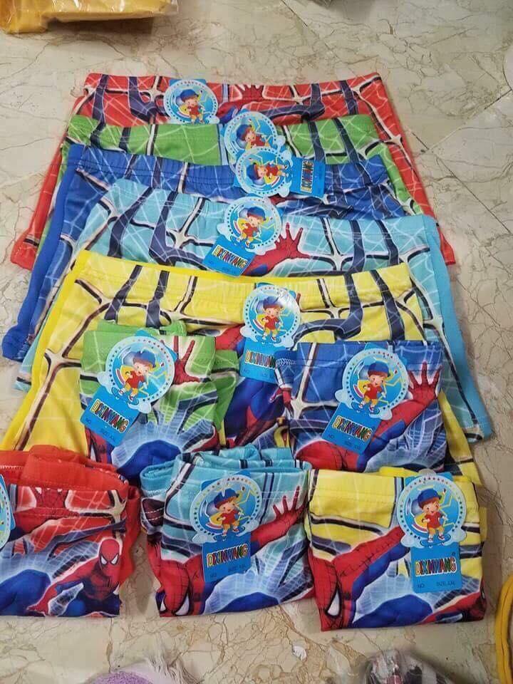 COMBO 10 QUẦN LÓT SIÊU NHÂN  CHIP ĐÙI CHO BÉ TRAI.