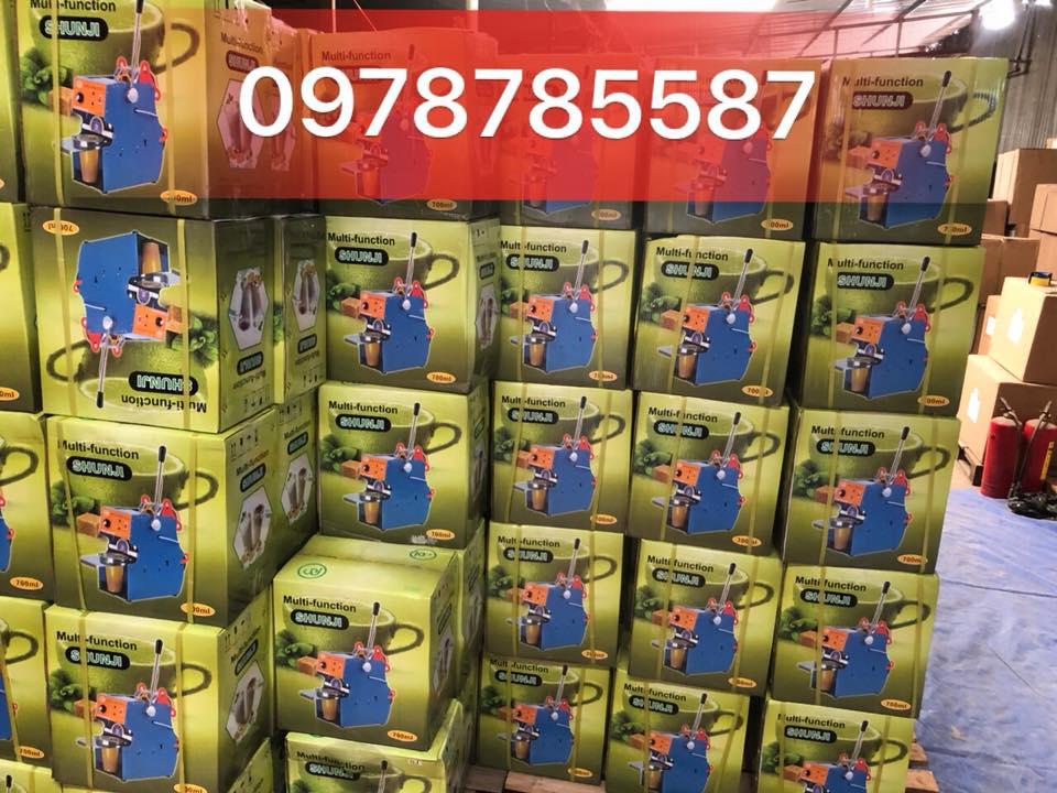 Máy ép-dán miệng ly 500ml-700ml TANG CUON KEO 1000LY