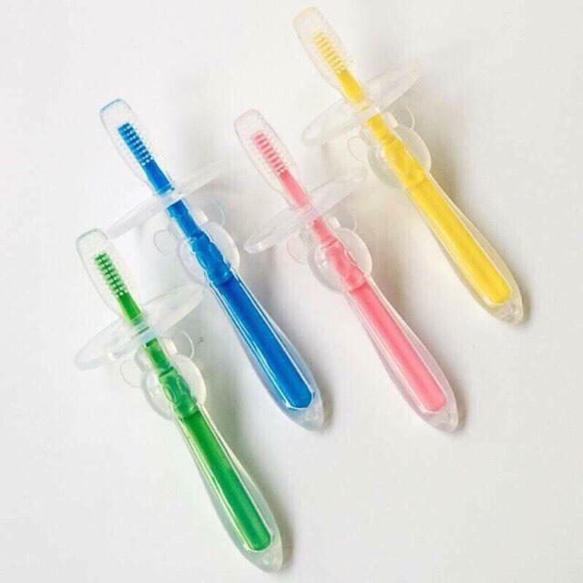 [HCM]Bàn chải đánh răng silicon siêu mềm cho bé