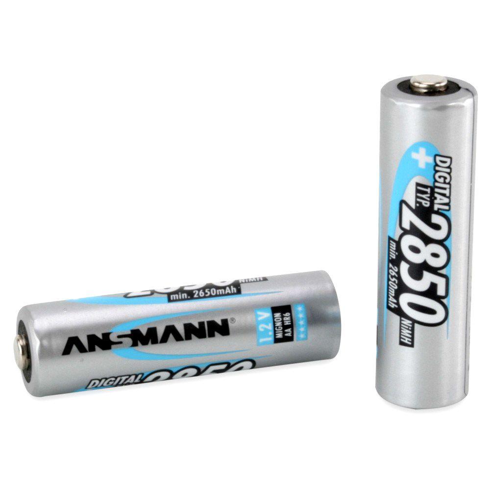 Vỉ 02 Pin Sạc ANSMANN AA 2850mAh