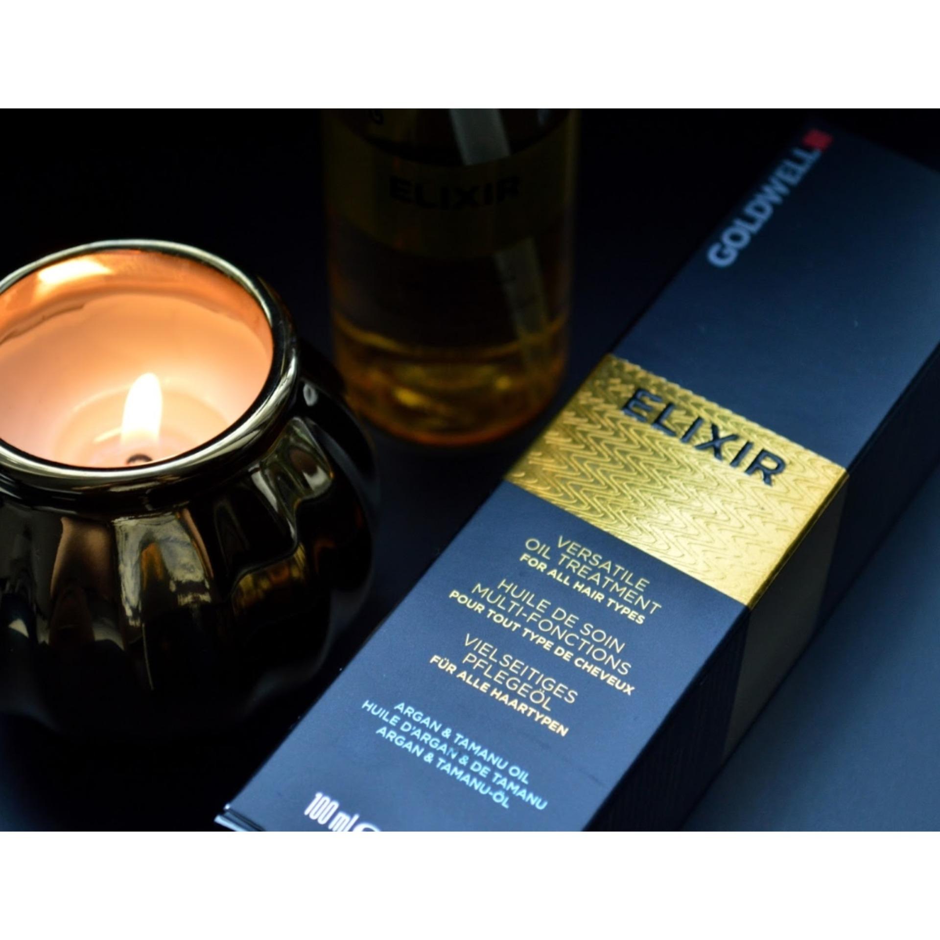 [HCM]Tinh dầu bóng dưỡng tóc Goldwell Argan Oil Elixir 100ml