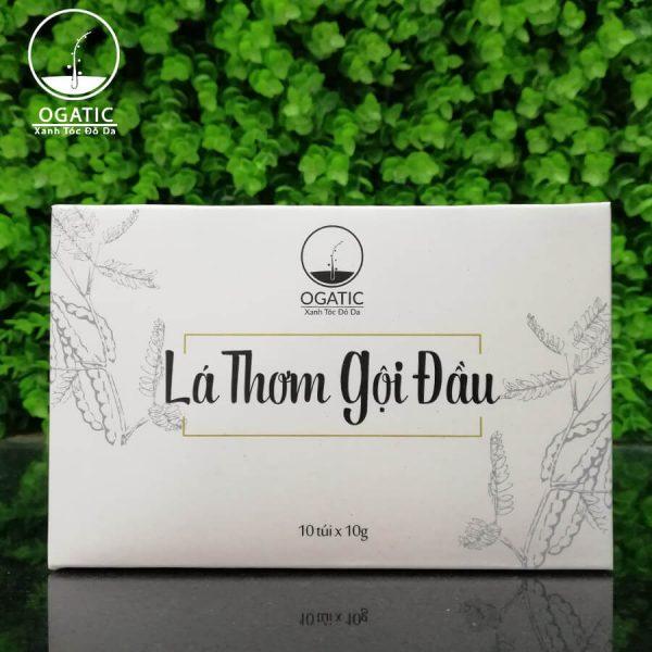 [HCM]BỘT  BỒ KẾT THẢO DƯỢC GỘI ĐẦU BỘT LÁ THƠM OGATIC