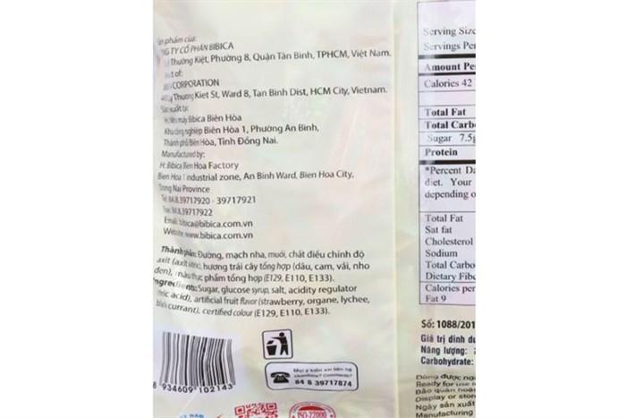Kẹo Trái Cây Bibica 650g