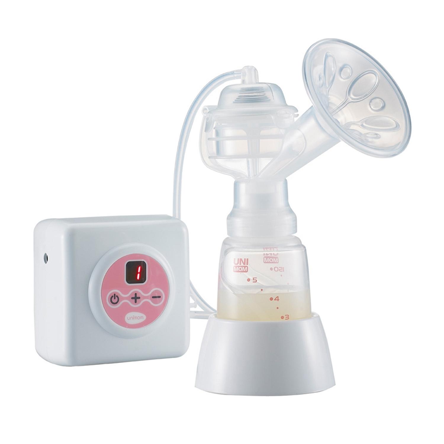Máy hút sữa Unimom UM880106 (Trắng hồng)