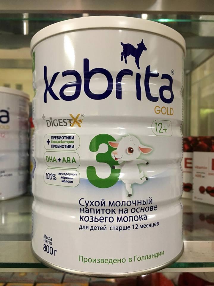 Kabrita 3 Gold 800g xuất xứ Nga: Sữa Dê Tự Nhiên Giàu DHA, ARA Cho Phát Triển Toàn Diện