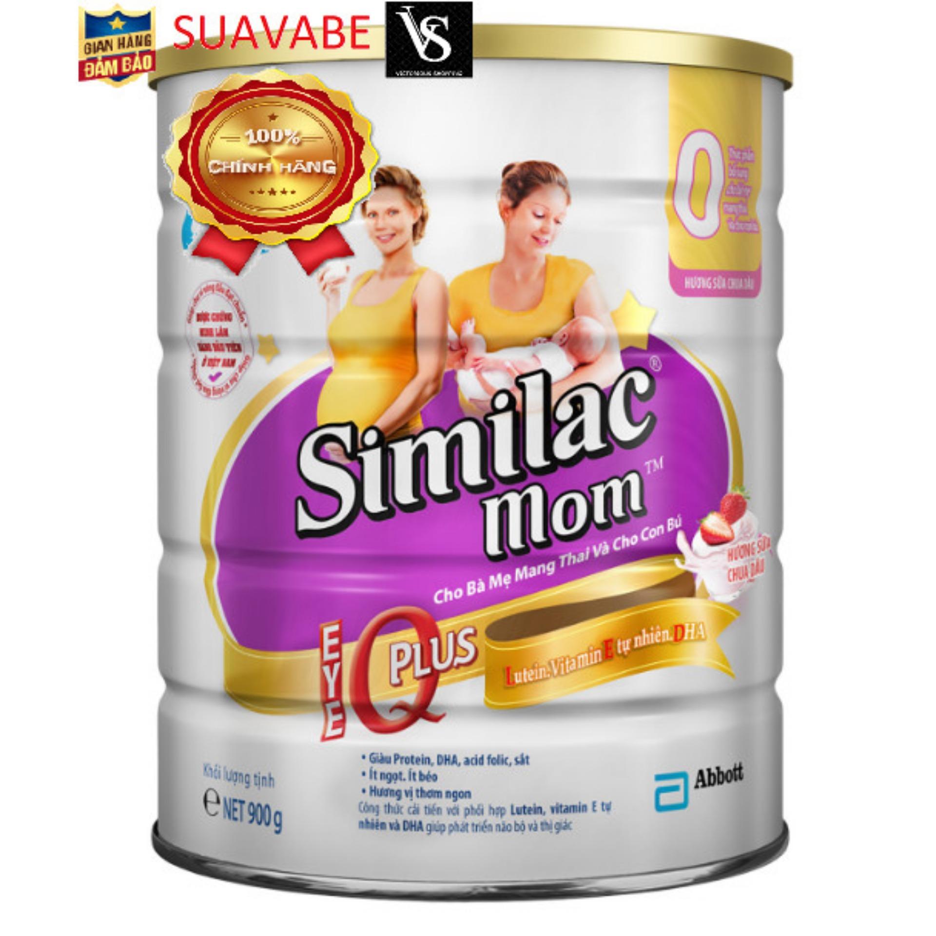 Sữa bột ABBOTT Similac Mom IQ Plus 900g