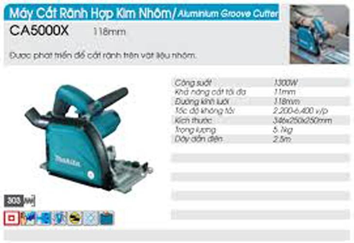 Máy Cắt Rãnh Hợp Kim Nhôm(118mm) CA5000X