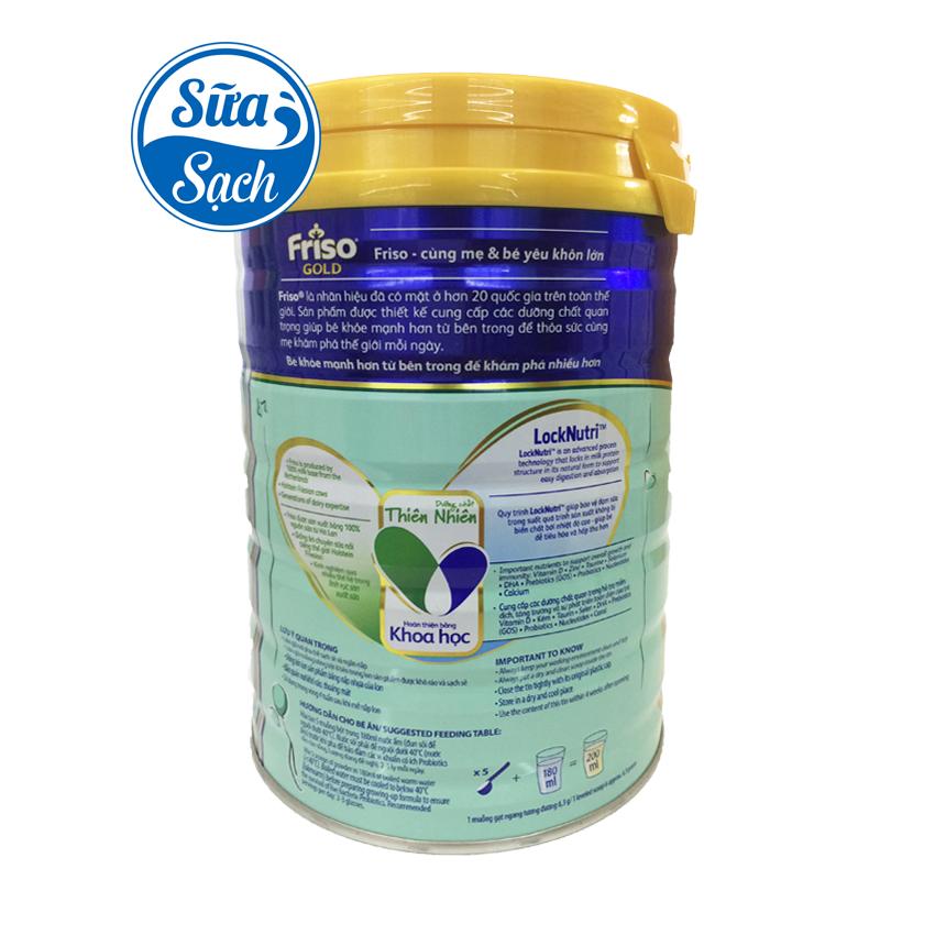 Sữa bột Friso Gold 4 900gr