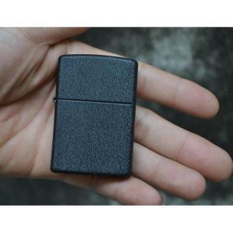 Bật lửa xăng cổ điển đen nhám