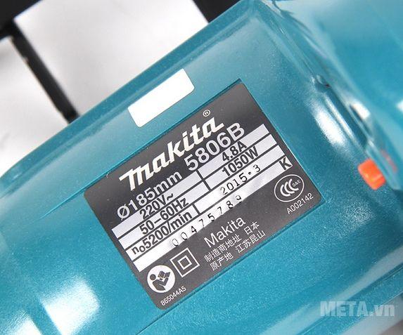 Makita máy cưa gỗ 5806b