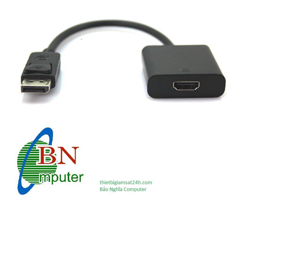 Cáp chuyển đổi Display port sang HDMI (Đen)