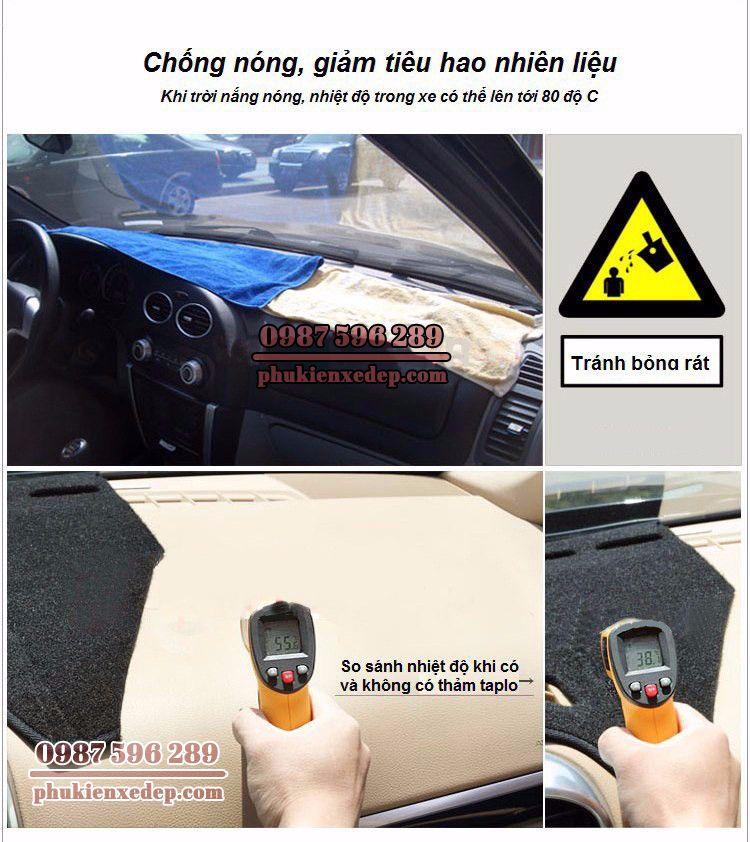 Thảm Chống Nóng Taplo Cho Xe FORD RANGER