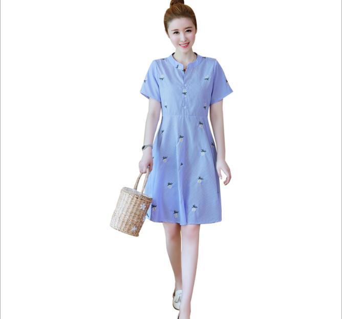 [HCM]ĐẦM BẦU CÔNG SỞ  SỌC THÊU HOA CỎ TRỤ