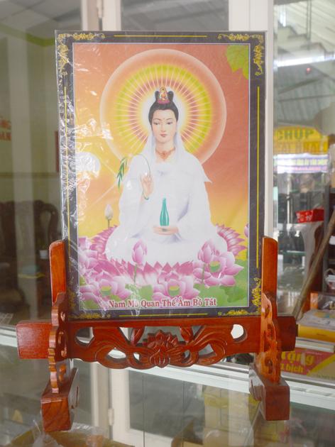 [HCM]Khung gỗ tăng giảm chạm khắc đặt hình thờ