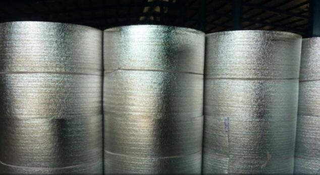 Set 20M2 tấm Xốp PE OPP cách nhiệt 1 mặt bạc  dày 5mm