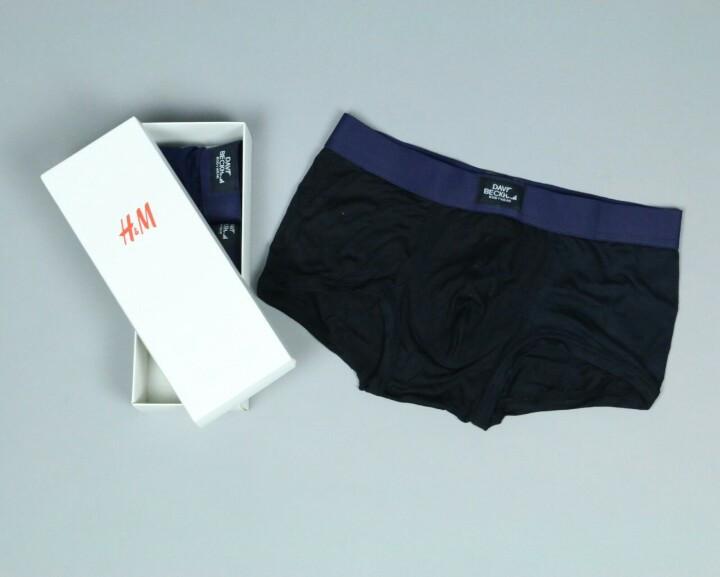 [4.4 HOÀN TIỀN 15%]HỘP 3 QUẦN LÓT BOXER ĐÙI NAM DAVID BECKHAM H&M