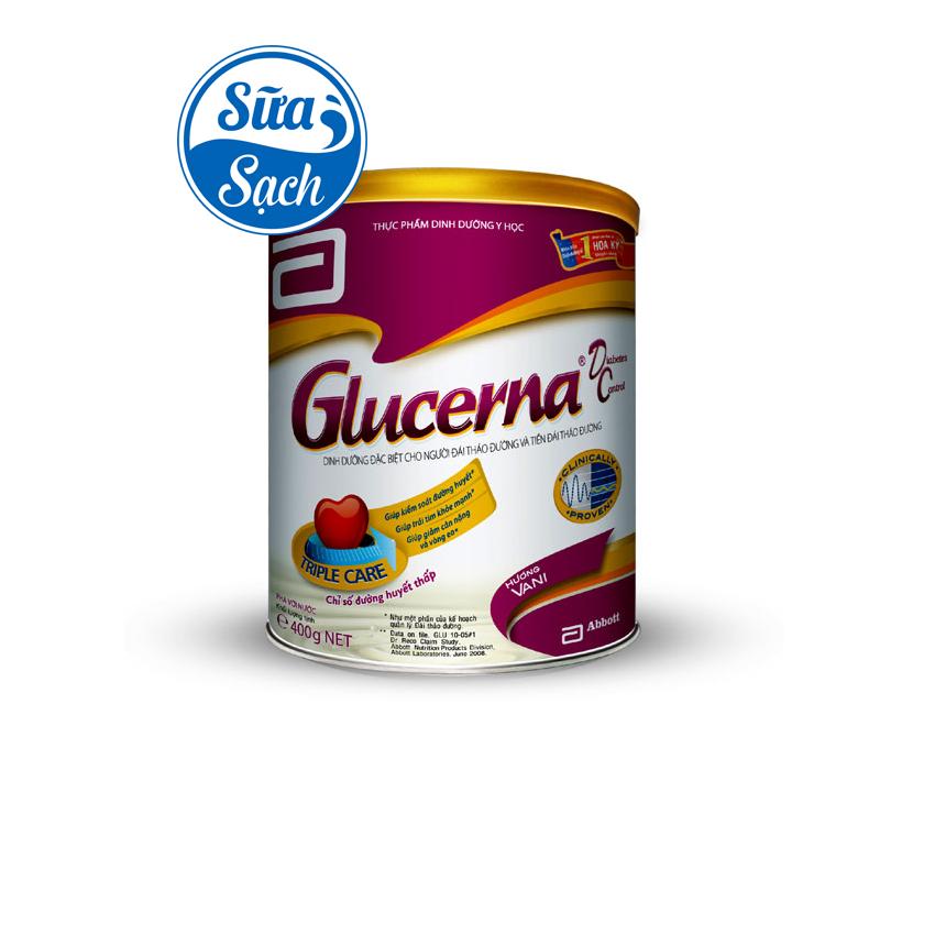 Sữa bột Glucerna Hương Vani 400gr