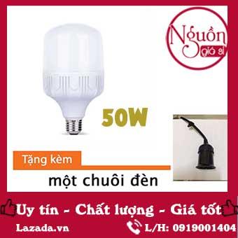 [Tặng chui kín nước] Bóng đèn Led 50W ánh sáng trắng, tiết kiệm điện năng, bảo hành 12 tháng