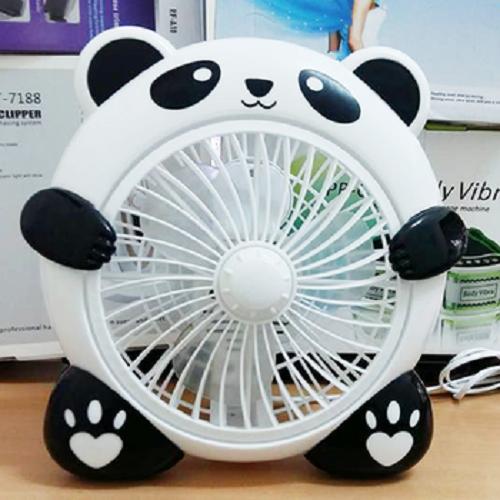 [HCM]Quạt để bàn mini hình Gấu Trúc