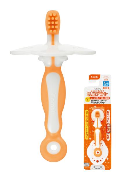 Bàn chải đánh răng Bước 1 Combi Teteo  - Japan (Từ 6 tháng tuổi trở lên)