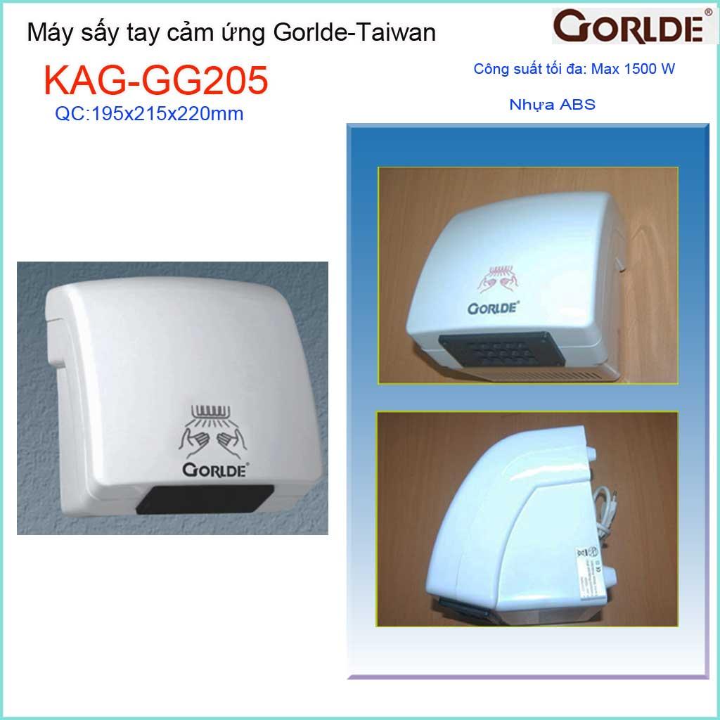 Máy sấy tay cảm ứng Gorlde KAG-GG205