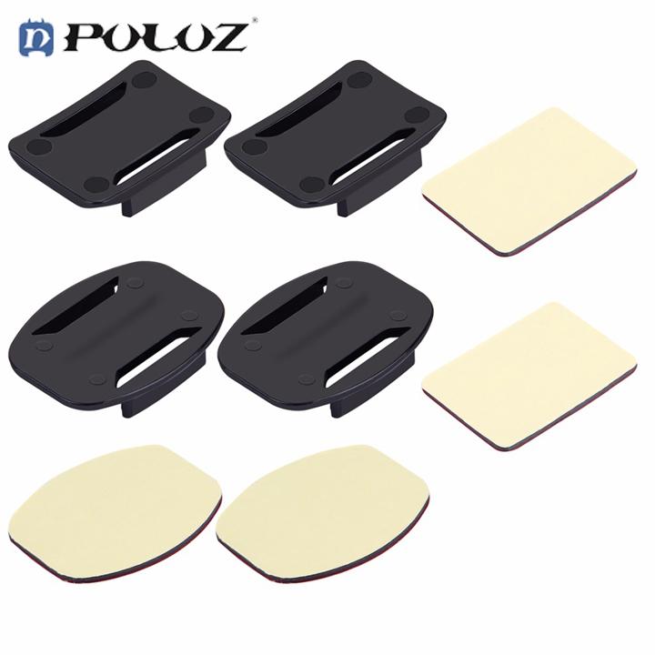 Bộ 4 keo 3M dán nón mũ bảo hiểm và 4 Mount cho GoPro Hero