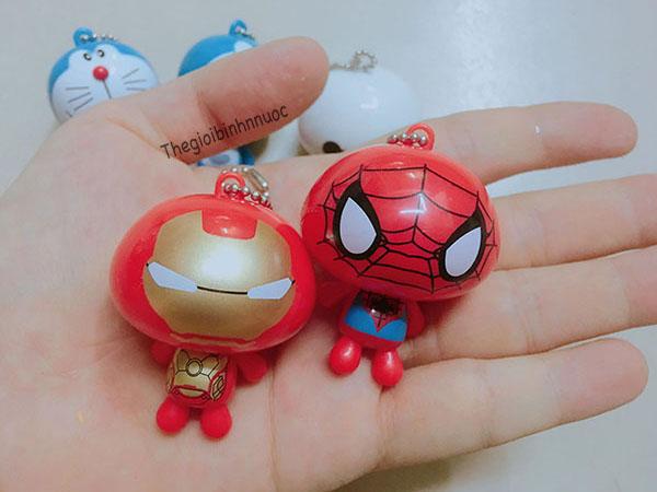 Móc Khóa Ironman , Spiderman Siêu Ngầu K117