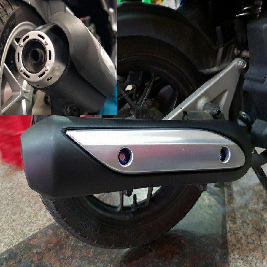 Combo Ốp bô và nắp chụp VARIO, CLICK 150CC (2015-2017)