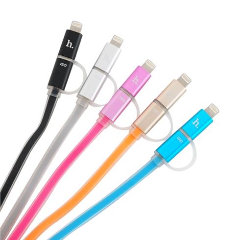 Cáp Sạc 2 Đầu Dây Dẻo Dẹp Cao Cấp