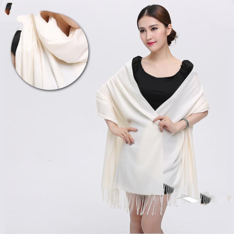Khăn choàng cổ Cao cấp  cashmere một màu 01