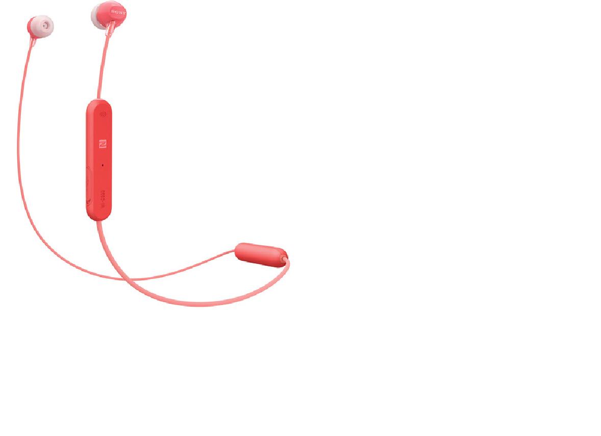 [HCM]Tai nghe bluetooth Sony WI - C300 (Màu đỏ) - phân phối chính hãng