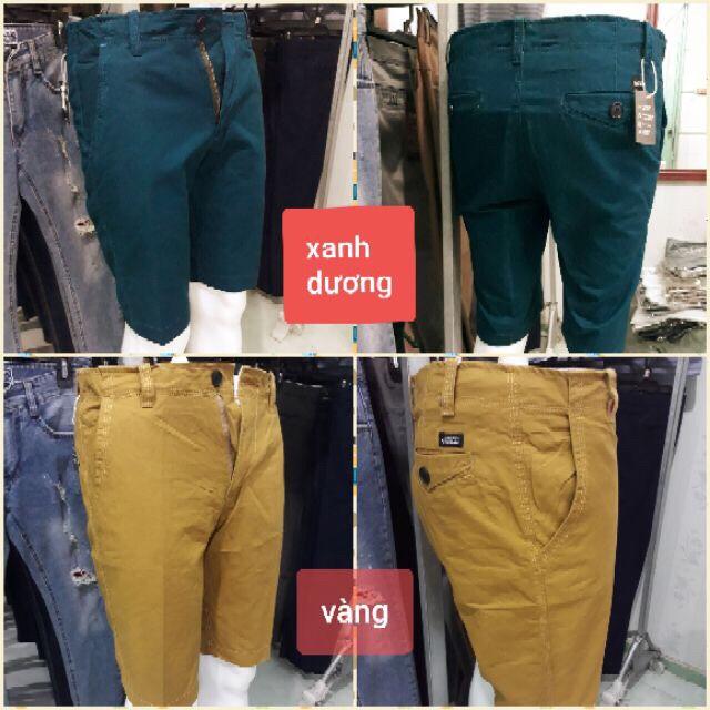 [HCM]QUẦN SỌT NAM KAKI VẢI THÁI HÌNH THẬT