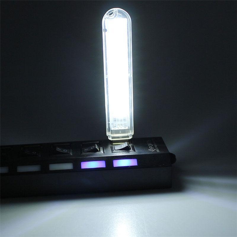 Bộ 2 đèn USB 8 led siêu sáng ( ánh sáng trắng )