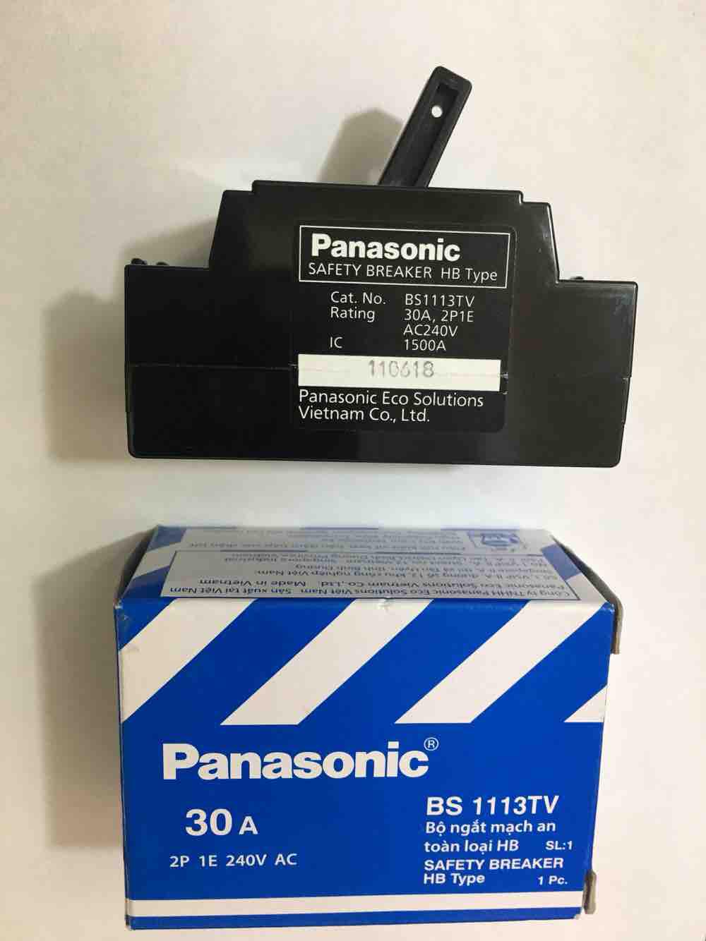 Cầu dao CB cóc ngắt mạch điện 30A Panasonic BS 1113TV