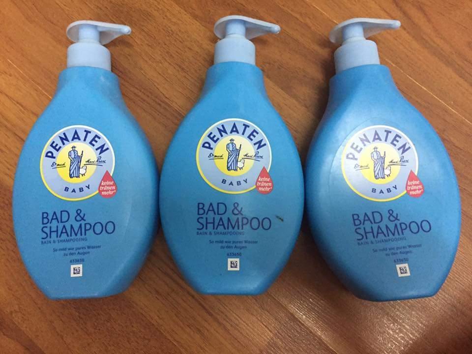 [HCM]Sữa tắm gội chống cảm penaten cho bé (400 ml)