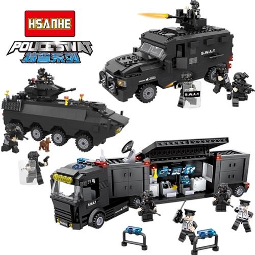 Lắp ráp Lego xe đặc nhiệm SWAT - 6509