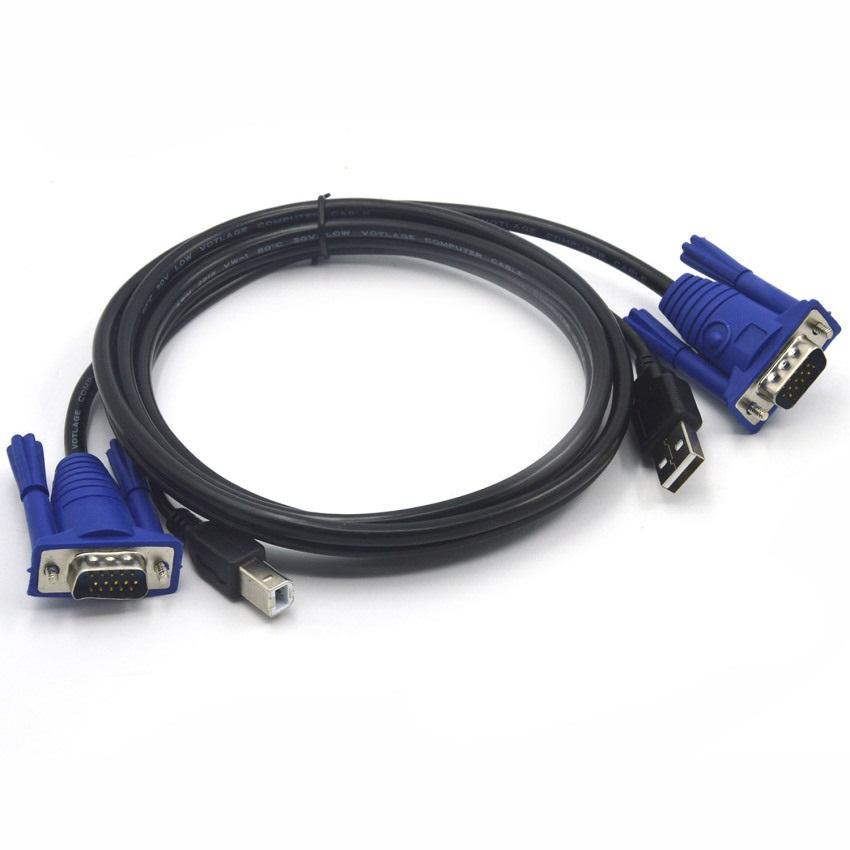 Cáp KVM USB 1.5M - Chất lượng cao