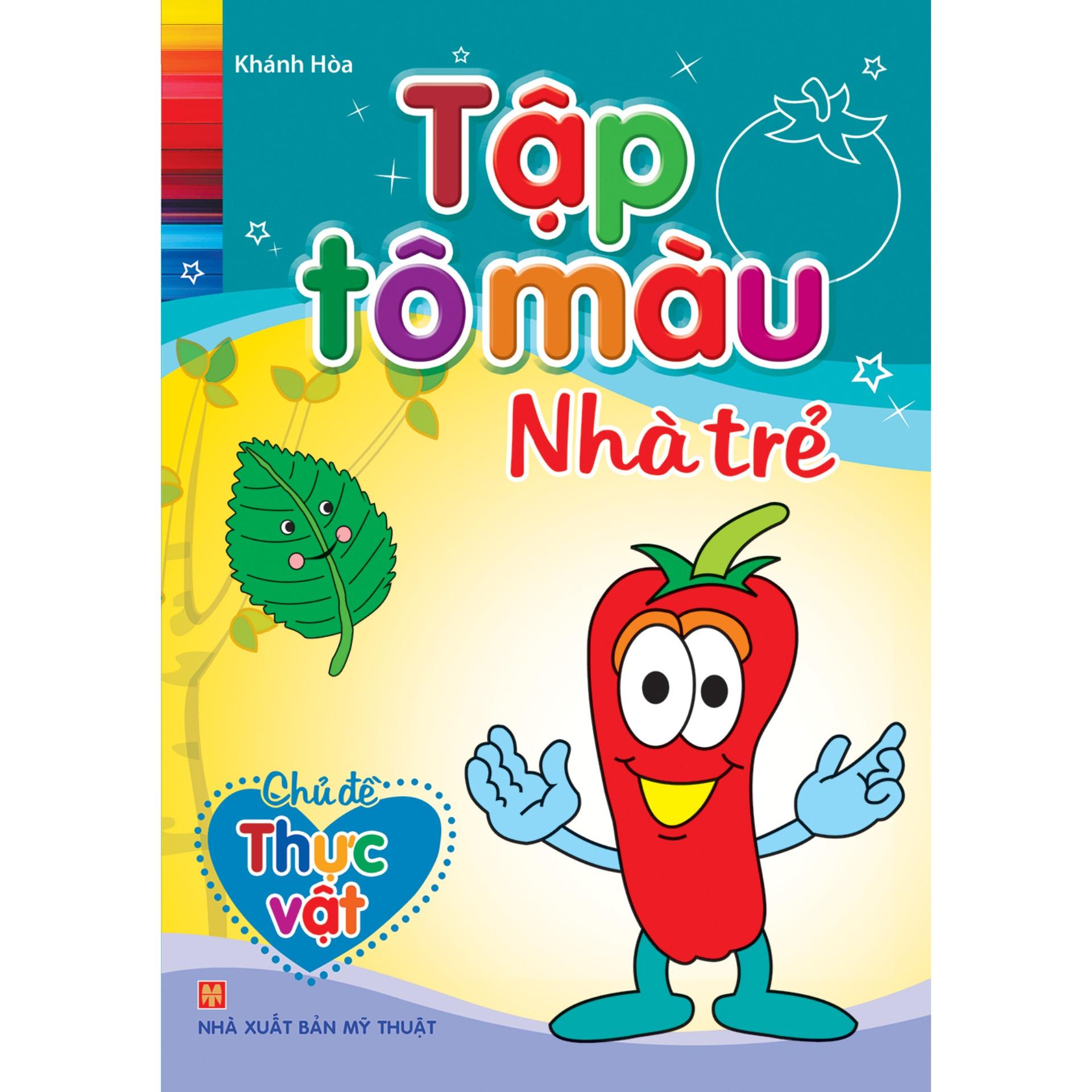Sách: Tập Tô Màu Nhà Trẻ ( Túi 8 Cuốn)