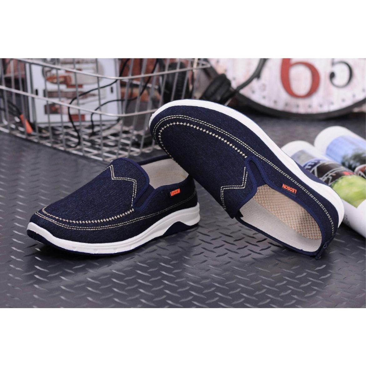 Giày lười vải nam G356