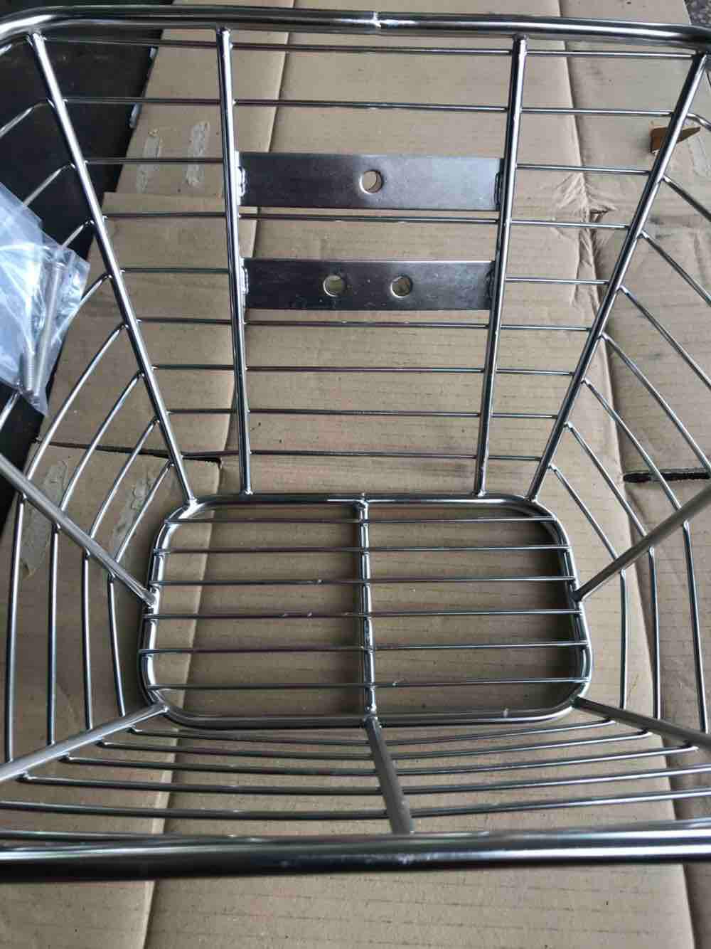 Rổ Inox sọc 10ly xe Dream, Wave, Sirius và Wave RS. .