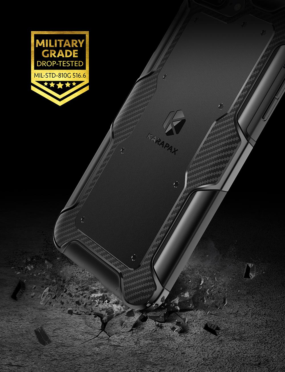 Ốp lưng Anker KARAPAX Shield+ cho iPhone 7 Plus/8 Plus - Black