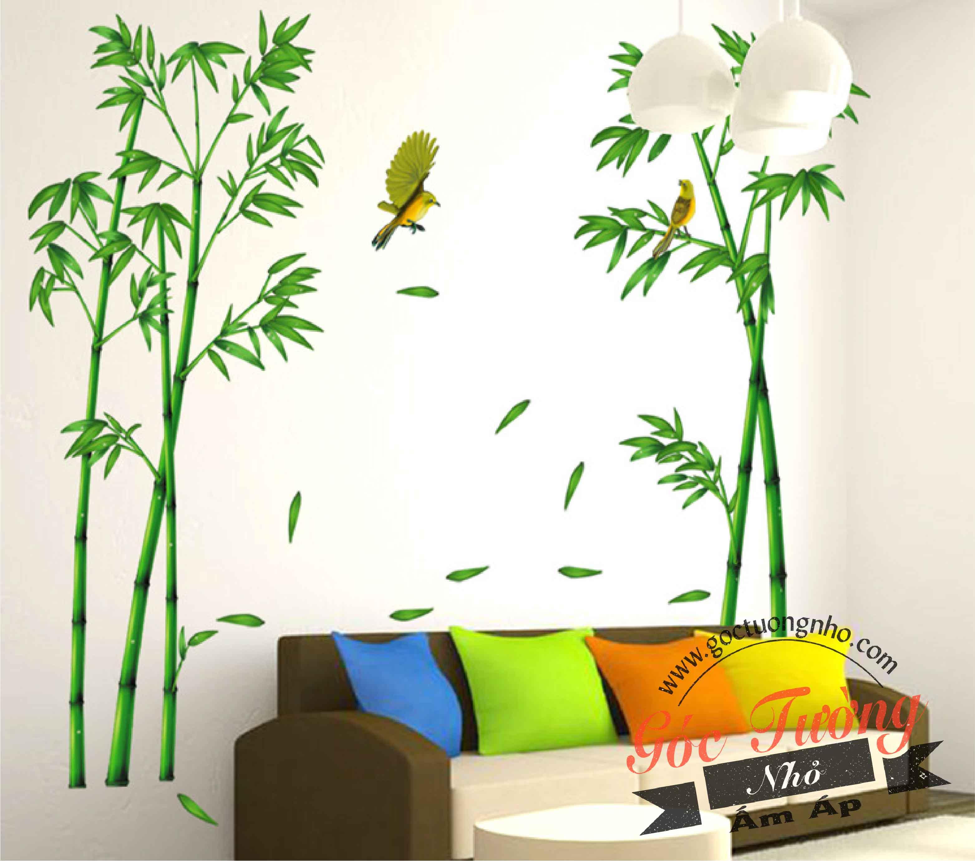 DECAL DÁN TƯỜNG HÌNH CÂY XANH DLX0779