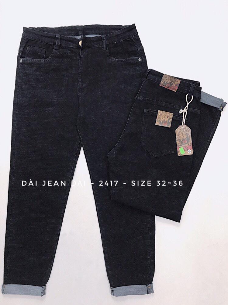[HCM]QUẦN JEAN MUỐI TIÊU 9 TẤC SIÊU CO DÃN BIG SIZE - MoliJeans